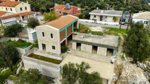 50% Completed Villa Project with Sea Views and Pool for Sale in Agni Bay, North East Corfu (39)