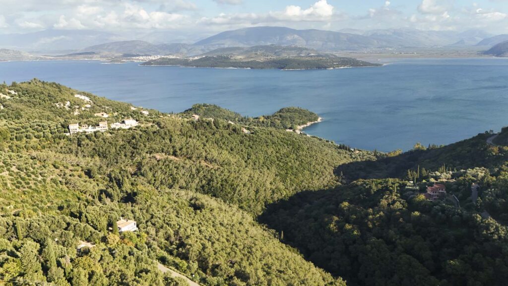 9,000m² Sea View Plot for Sale in Sinies, North East Corfu (7)