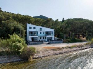 Brand New Seafront Villa for Sale in Boukari Psaras, South Corfu (1)