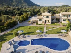 Complex of Three Stone Villas with Pool for Sale near Agios Matthaios, South West Corfu (17)