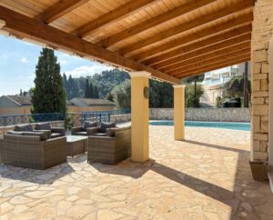 Four Bedroom Turnkey Villa with Pool and Sea Views for Sale in Kalami, North East Corfu (11)