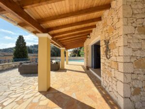 Four Bedroom Turnkey Villa with Pool and Sea Views for Sale in Kalami, North East Corfu (14)