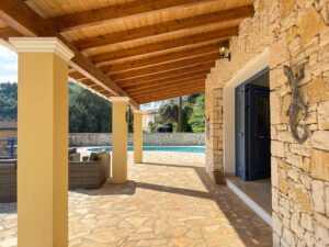 Four Bedroom Turnkey Villa with Pool and Sea Views for Sale in Kalami, North East Corfu (15)