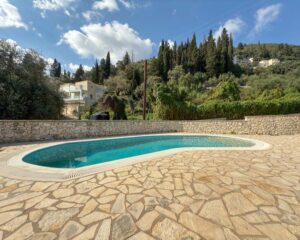 Four Bedroom Turnkey Villa with Pool and Sea Views for Sale in Kalami, North East Corfu (17)