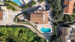 Four Bedroom Turnkey Villa with Pool and Sea Views for Sale in Kalami, North East Corfu (8)