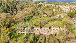 Four House Residential Package for Sale in Potamos, Corfu (1)