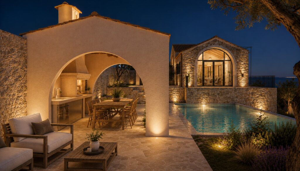 Meraki Estate – Two Exclusive Off Plan Villas for Sale in Nissaki, North East Corfu