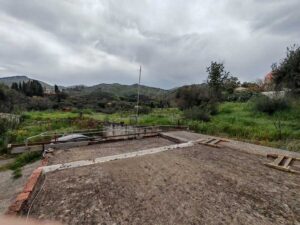 Renovation Project with Sea and Mountain Views for Sale in Loutses, North Corfu (2)