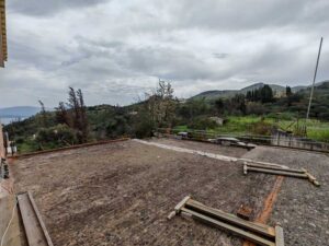 Renovation Project with Sea and Mountain Views for Sale in Loutses, North Corfu (3)