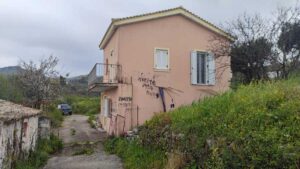 Renovation Project with Sea and Mountain Views for Sale in Loutses, North Corfu (36)