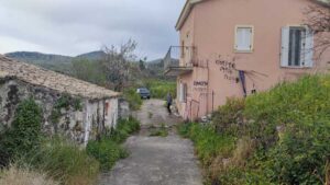 Renovation Project with Sea and Mountain Views for Sale in Loutses, North Corfu (37)