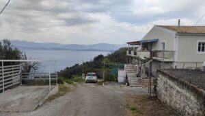 Renovation Project with Sea and Mountain Views for Sale in Loutses, North Corfu (40)