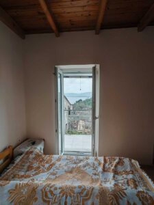 Renovation Project with Sea and Mountain Views for Sale in Loutses, North Corfu (9)
