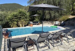 Three Bedroom Mountain Villa with Pool and Sea Views for Sale in Ano Korakiana, Corfu (27)