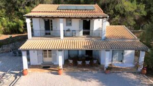 Three Bedroom Mountain Villa with Pool and Sea Views for Sale in Ano Korakiana, Corfu (28)