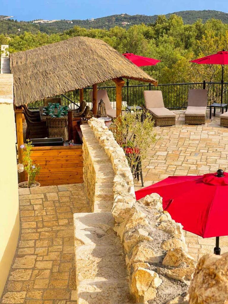 Three Bedroom Sea View Villa for Sale in Loutses, North East Corfu (16)