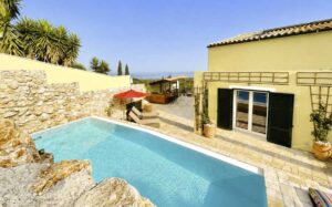 Three Bedroom Sea View Villa for Sale in Loutses, North East Corfu (43)