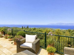 Three Bedroom Sea View Villa for Sale in Loutses, North East Corfu (5)
