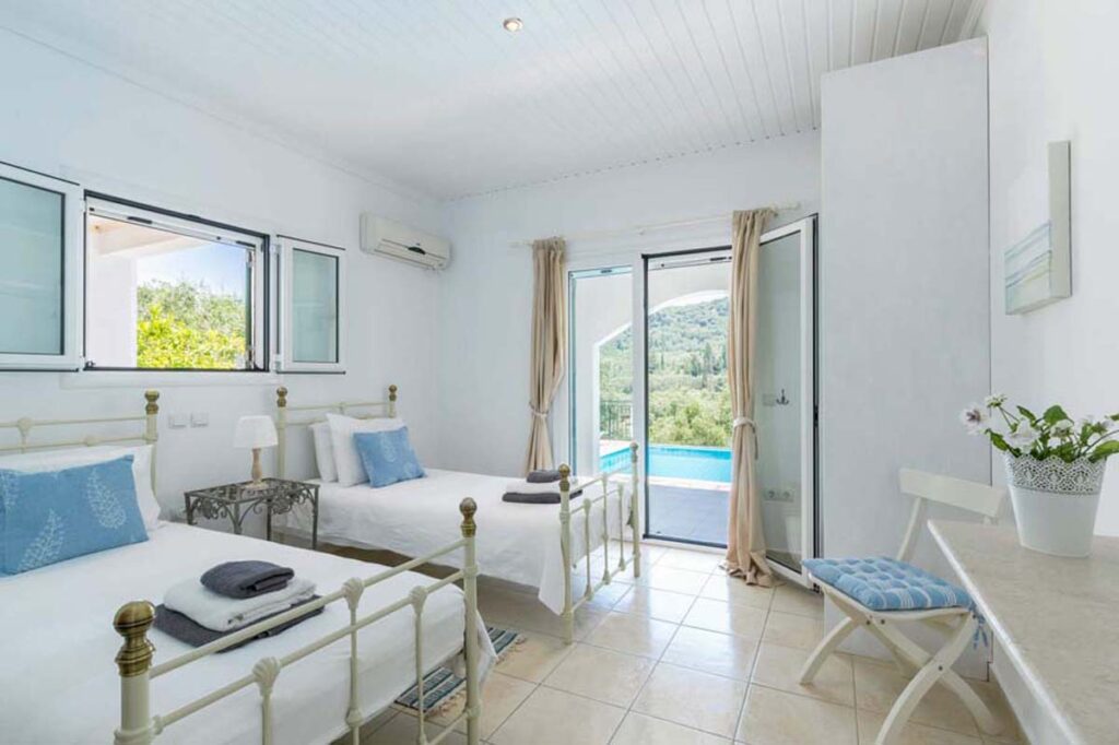 Three Bedroom Villa with Olive Grove and Mountain Views for Sale near Acharavi, North Corfu (19)