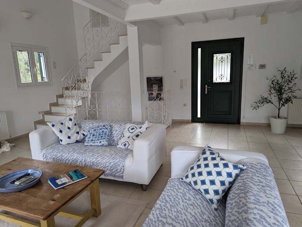 Three Bedroom Villa with Olive Grove and Mountain Views for Sale near Acharavi, North Corfu (28)