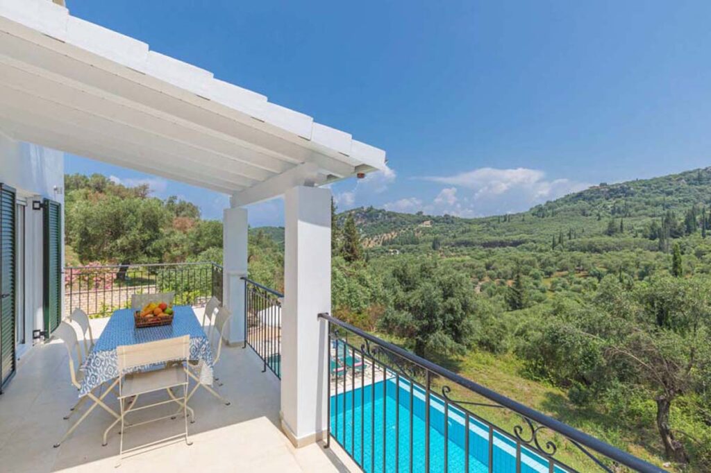 Three Bedroom Villa with Olive Grove and Mountain Views for Sale near Acharavi, North Corfu (31)