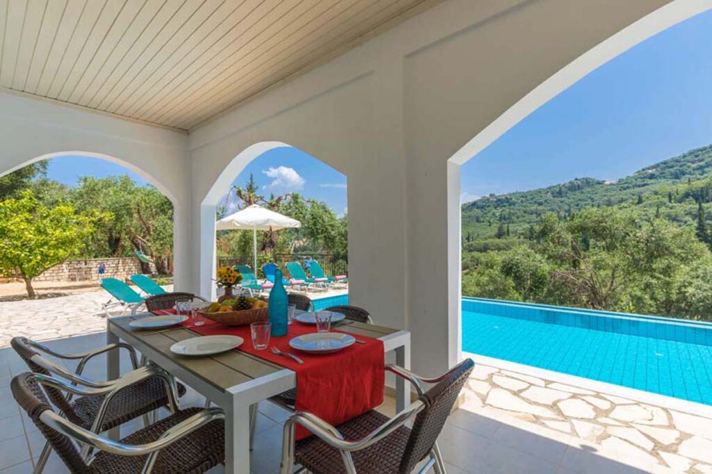 Three Bedroom Villa with Olive Grove and Mountain Views for Sale near Acharavi, North Corfu (33)