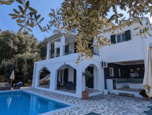Three Bedroom Villa with Olive Grove and Mountain Views for Sale near Acharavi, North Corfu (38)
