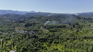 Two Bedroom Home with Garden and Open Views for Sale in Platonas, Roda, North Corfu (50)