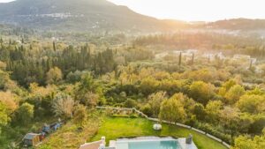 Two Bedroom Semi Detached Villa with Private Pool for Sale in Gastouri, Corfu (57)