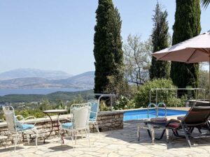 Two Bedroom Stone Villa with Sea Views and Pool for Sale near Kassiopi, North East Corfu (17)
