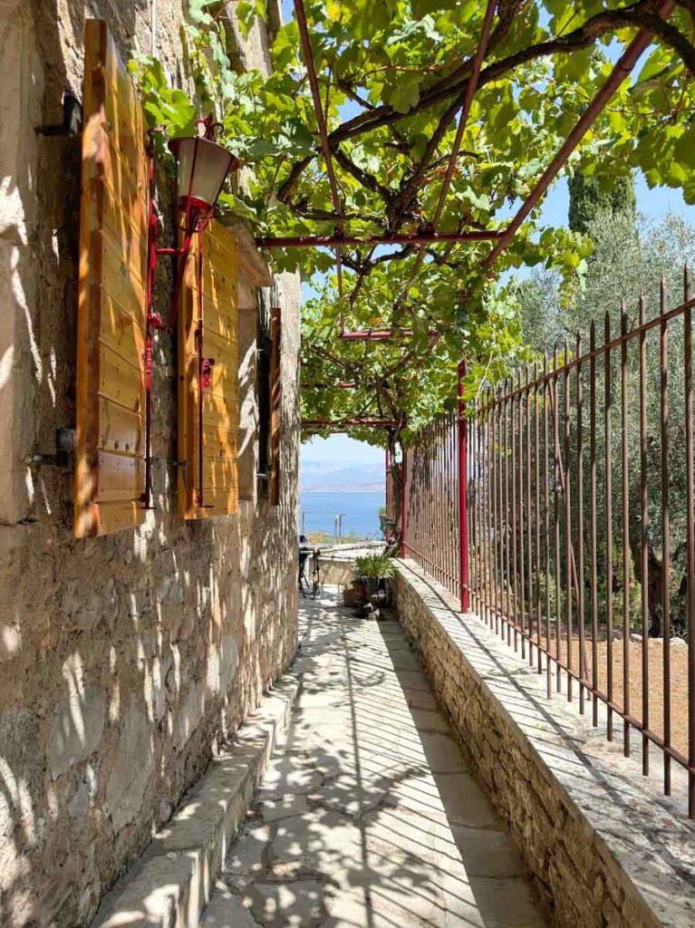 Two Bedroom Stone Villa with Sea Views and Pool for Sale near Kassiopi, North East Corfu (3)
