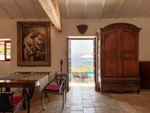 Two Bedroom Stone Villa with Sea Views and Pool for Sale near Kassiopi, North East Corfu (35)