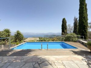 Two Bedroom Stone Villa with Sea Views and Pool for Sale near Kassiopi, North East Corfu (38)