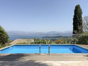 Two Bedroom Stone Villa with Sea Views and Pool for Sale near Kassiopi, North East Corfu (46)