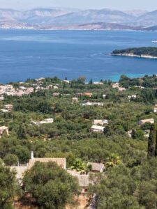 Two Bedroom Stone Villa with Sea Views and Pool for Sale near Kassiopi, North East Corfu (5)