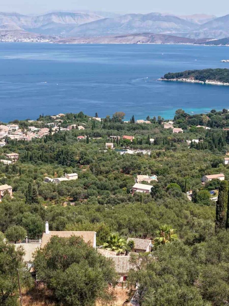 Two Bedroom Stone Villa with Sea Views and Pool for Sale near Kassiopi, North East Corfu (5)