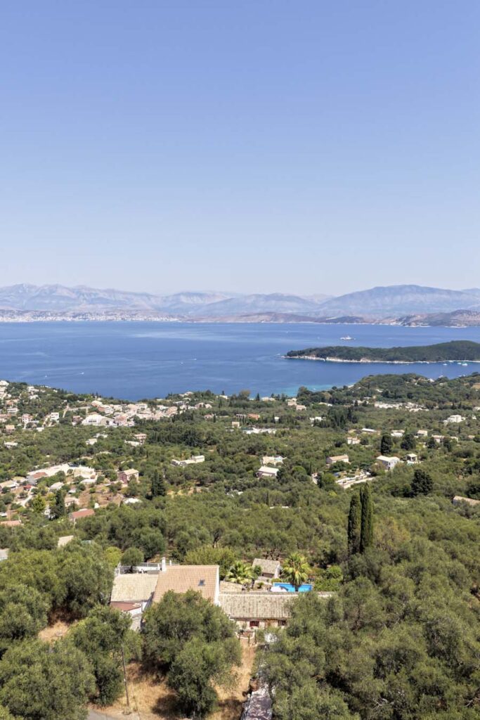Two Bedroom Stone Villa with Sea Views and Pool for Sale near Kassiopi, North East Corfu (57)