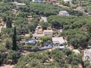 Two Bedroom Stone Villa with Sea Views and Pool for Sale near Kassiopi, North East Corfu (64)