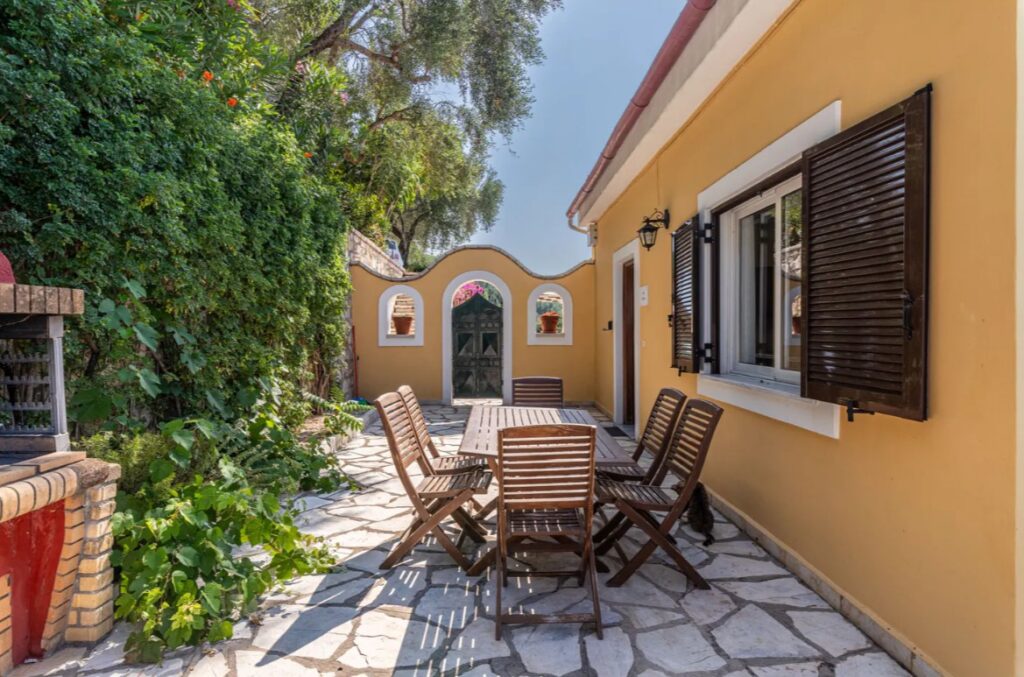 Two Side by Side Villas with Pools and Sea Views for Sale in Nissaki, North East Corfu (7)