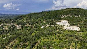 Corfu Building Plot with Porto Timoni Views and Licensed Villa Development in Agros €99,000 (5)