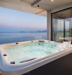 €3,500,000 – Beachfront 6 Bedroom Villa With Direct Sea Access & Shared Jetty, Glyfa Barbati (5)