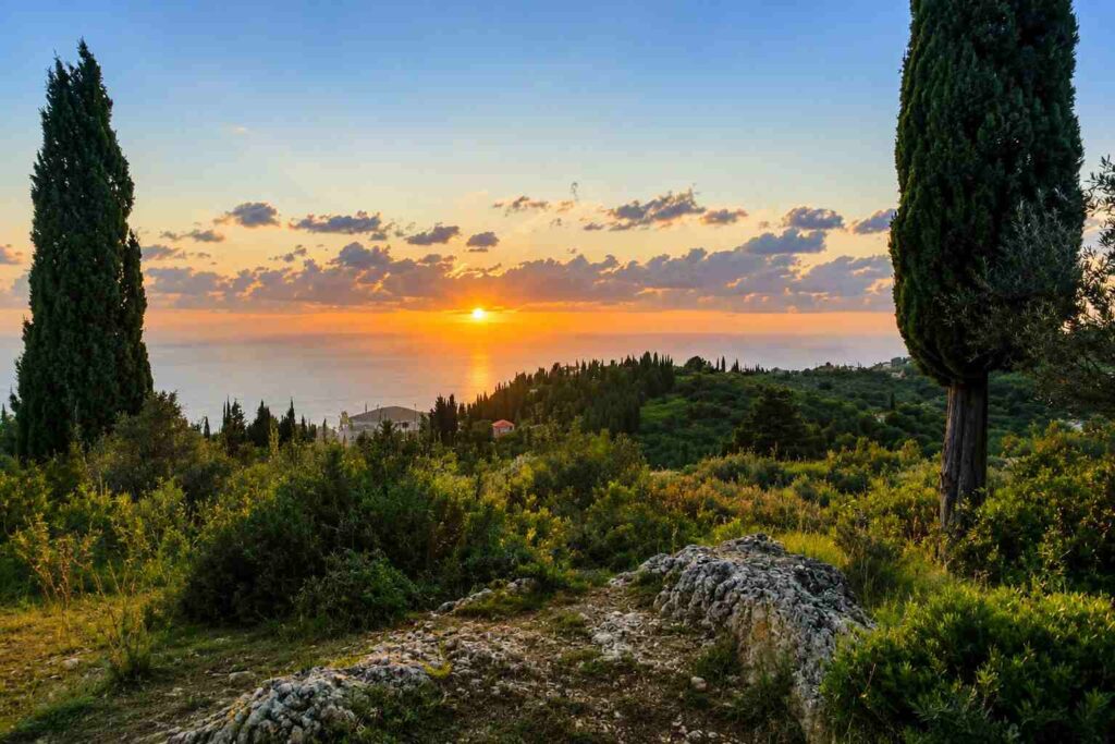 Licensed Sea View Plot Near Agios Gordios (1)