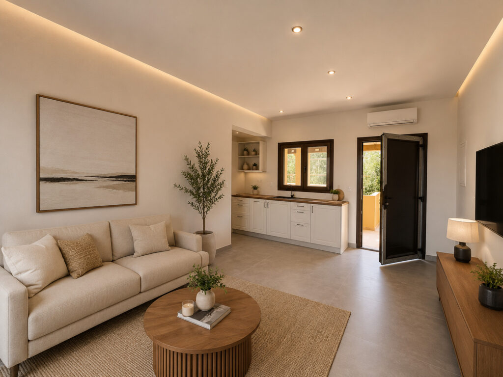 Newly renovated 2 Bedroom Sea View Apartments in North Corfu – Now Over 90% Complete (2)
