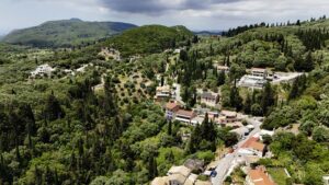 Stone Village House with Olive Grove in Spartilas, North East Corfu (14)