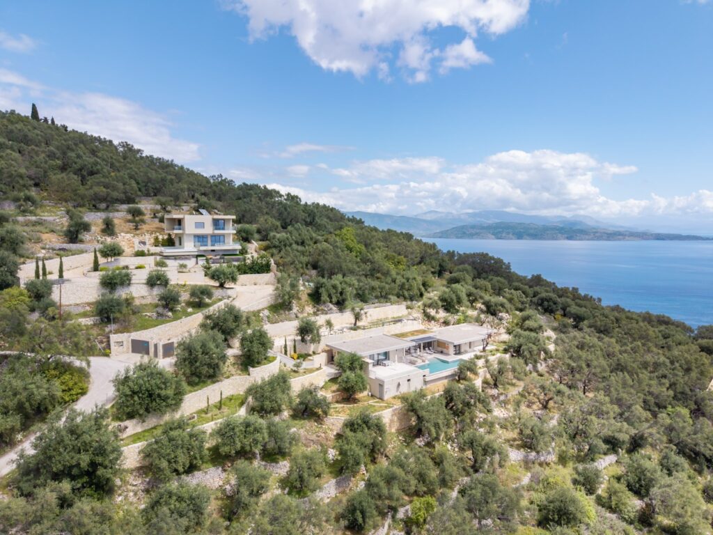 Elevated Luxury Twin Villas with Sea Views in Katavolos, Corfu (5)