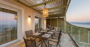 Modern 3 Level Villa with Panoramic Views and Refined Design in Spartilas, North East of Corfu (7)