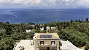 Private Estate with Panoramic Sea Views Above Boukari, South East Corfu (2)