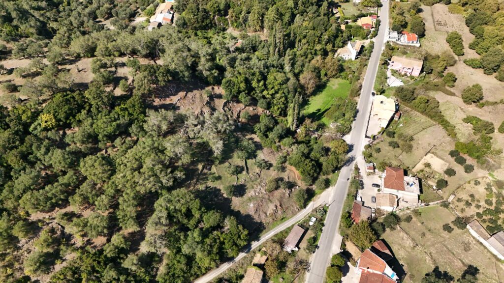 6,312 m² Development Plot with Mountain Views in Agios Onoufrios, Corfu (1)