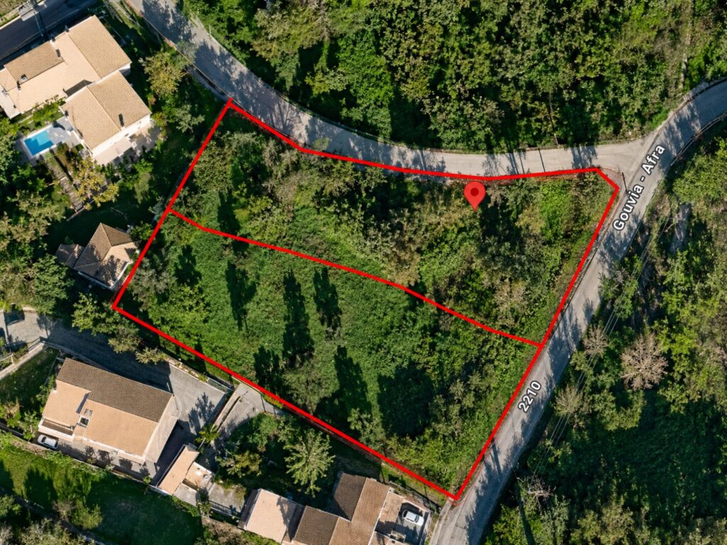Buildable 751 m² Plot with Up to 400 m² Development Potential in Danilia, Corfu