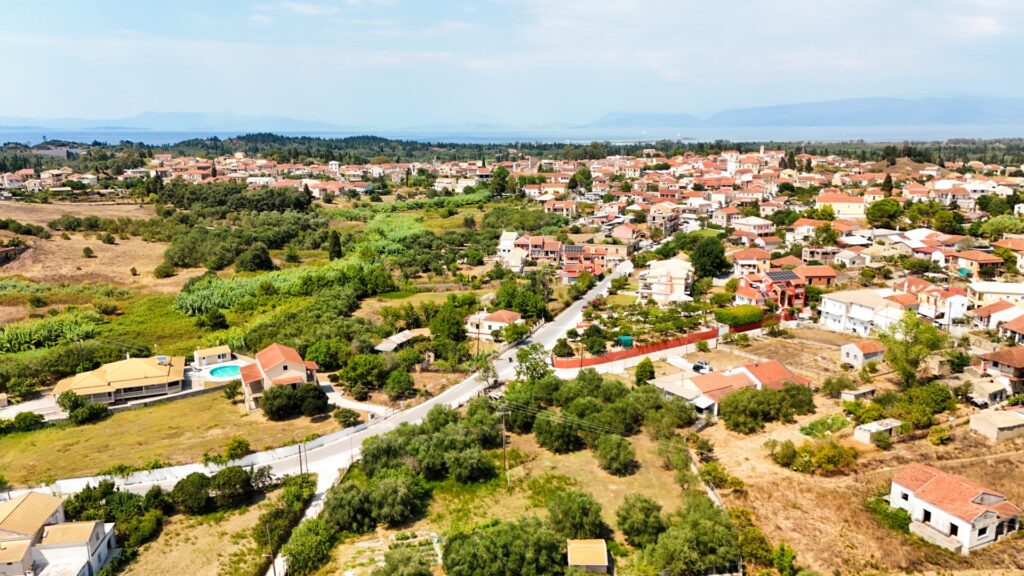 Buildable Plot with Utilities and Bore Water in Anaplades, South Corfu €150,000 (1)